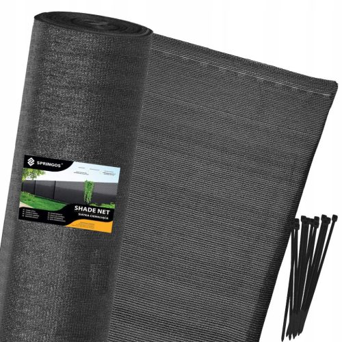  SN0041 SHADING NET ANTHRACITE 140 GSM 1.5 X 50 M 200 BANDS