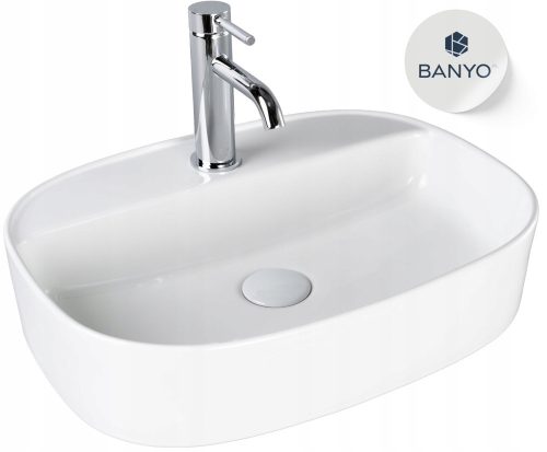 Bevis Arosa oval countertop washbasin