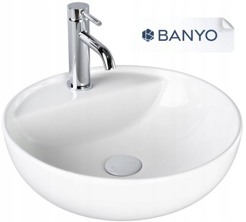 Bevisa Lusana oval countertop washbasin