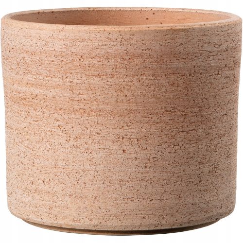  Flowerpot Deroma 20 cm x 20 x 16.5 cm Diameter 20 cm Natural ceramic, brown and beige tones, orange tones, terracotta