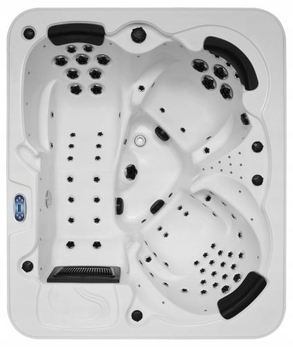 Whirlpool, Garden Whirlpool Rigid rectangular hydromassage pool MAZUR 1200 l