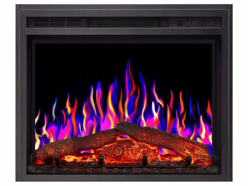 Built-in fireplace with heating function, electric ArtiFlame black 1800 W 61.2 x 50 x 19 cm