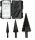 YATO SET HSS4241 CONICAL STEP DRILLS FOR METAL, 3 PIECES. 4-38mm