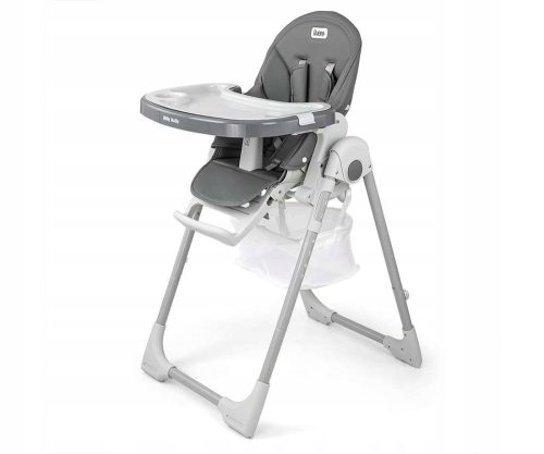  Milly Mally Bueno feeding chair 118.5 x 56.5 x 78 cm grey and white