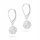  SILVER EARRINGS pr. 925 Swarovski crystals