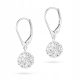  SILVER EARRINGS pr. 925 Swarovski crystals
