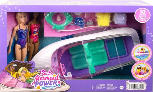  Barbie Movie Set 2 Dolls + Boat