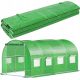 Polytunnel, panneaux en plastique Polytunnel 9 m² 400 x 250 cm vert