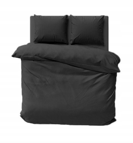  Linge de lit hôtel 200x220 rayures damassé, COTON BLANC