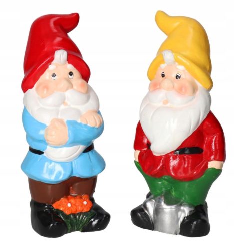  GARDEN FIGURE, gnome, 2-piece