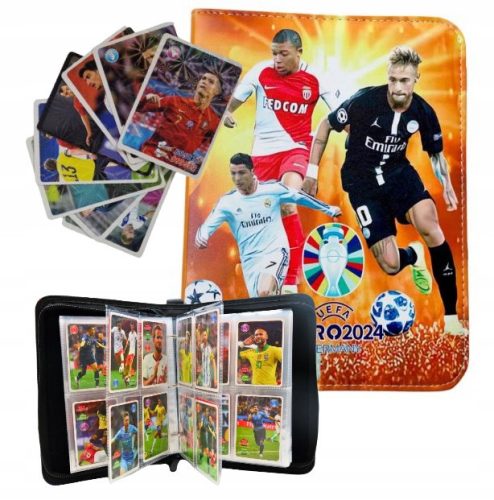  COLLECTIBLE FOOTBALL ALBUM BINDER FOR 400 CARDS, XXL CLASS DESIGNS