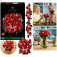  LEGO ICONS 11122 LEGO Rose Bouquet for Valentine's Day, Birthday