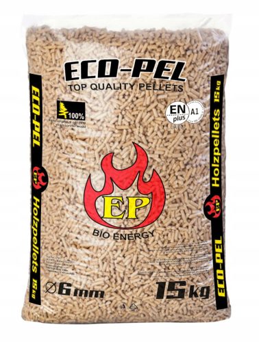 ENplus A1 certified pellet 6 mm 15 kg