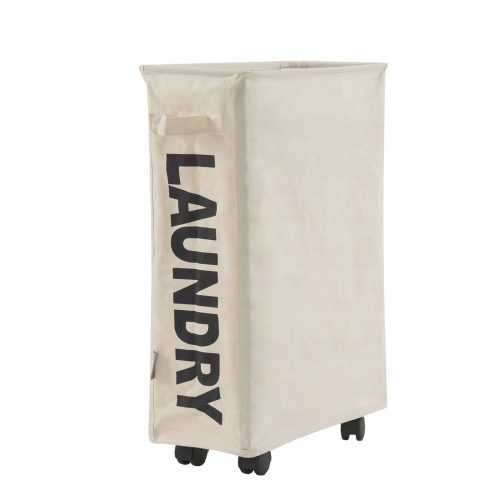 Laundry baskets and containers Freestanding laundry basket 40l, cream