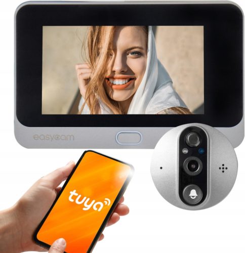 Executive Elements – Smart Home Easycam EC-WIZ2 Wi-Fi Door Video Viewer