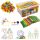  SET OF LARGE BUILDING BLOCKS for children, straws, tubes, sticks, 1200 pieces.