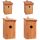 Boxes (houses) and birdhouses Set of 4 nesting boxes Type A Type B Tit Starling made of wood PL nesting boxes