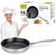 Frying pan Maestro traditional frying pan 28 cm non-stick coating (non-stick coating)