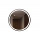 Bathroom mirror MIRORE wall mirror, circle, 500 x 500 mm