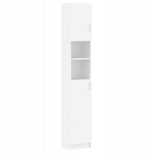 White bathroom cabinet 32x25.5x190 cm