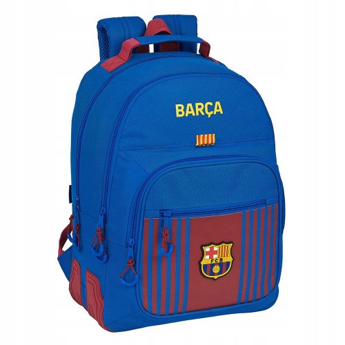  Multi-colored FC Barcelona school backpack with one compartment