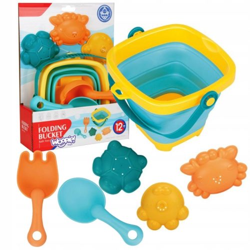 WOOPIE folding bucket set with rake and spatula