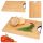 Cutting boards Cadro bamboo cutting board 1 pc.