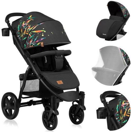  Lionelo Annet Plus Dreamin Stroller + LEG COVER, MOSQUITO NET, CUP HOLDER