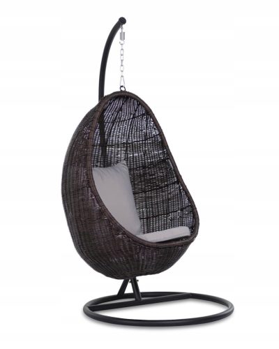 Garden chair, hanging Corciano freestanding hanging chair, 123 cm, 120 kg