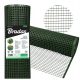 Plastic safety fence mesh, 0.4 x 25 m, 210 g/m², green