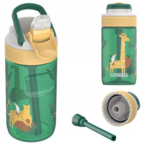  WATER BOTTLE for CHILDREN 400 ml Safari Jungle Lagoon Kambukka