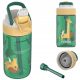  WATER BOTTLE for CHILDREN 400 ml Safari Jungle Lagoon Kambukka