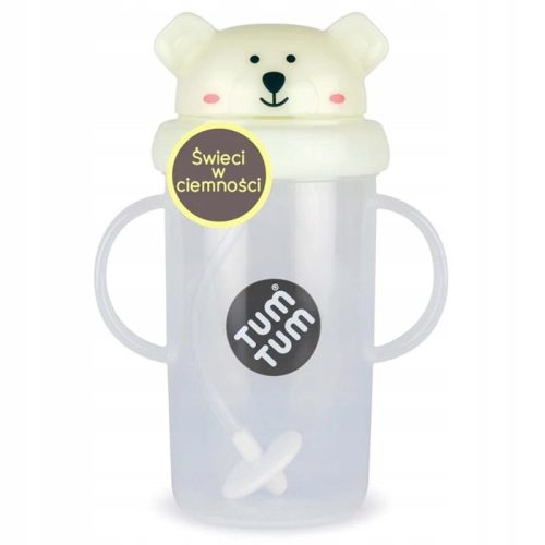  Tum Tum Drinking Bottle with Straw for Children Polar Pete Bear 300 ml