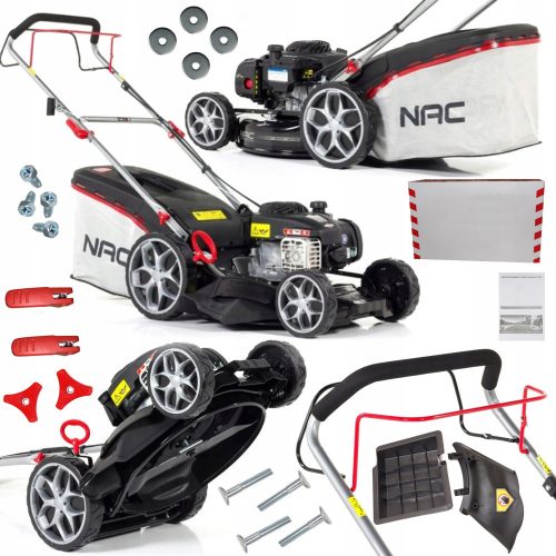 Petrol lawn mower - NAC LS46-500E-HSS-JR Petrol lawn mower 140 cm³ 46 cm