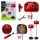 Basketball set, pump, ball, needle, darts, height adjustable