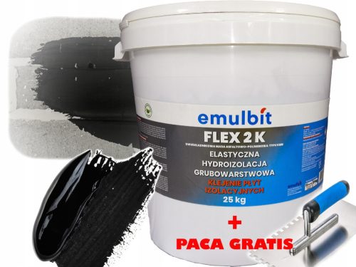 EMULBIT FLEX 2K KMB WATER INSULATION COMPOUND MODERN FORMULA 80 % 25 KG