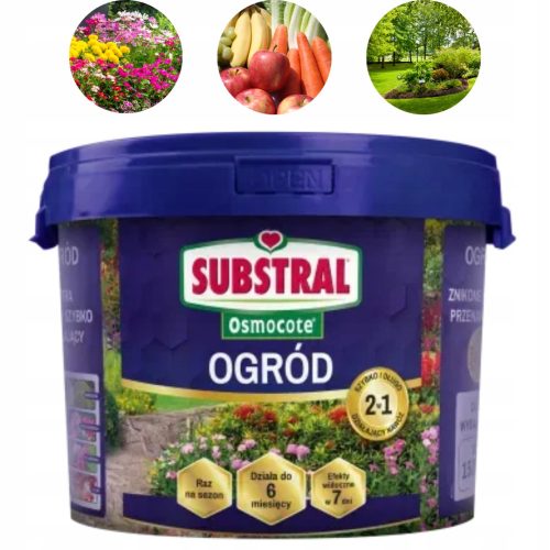 Garden fertilizer - Substral multi-component fertilizer granulate 4.5 kg 5 l