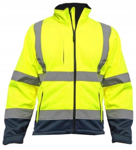 SNOW THUNDER SOFTSHELL high visibility jacket size S