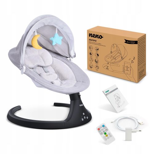  Neno Aurora electric rocking chair with mosquito net, seesaw, pre-installed lullabies