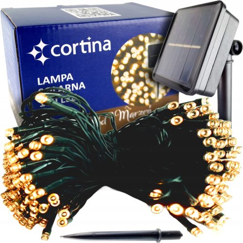  Cortina Garland 1200 cm Solar