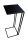  Palazzo Decor Korfu table square 25 x 25 x 60 cm black