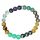  LUCKY bracelet 8 natural stones CITRINE AVENTURINE AMETHYST...