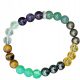  LUCKY bracelet 8 natural stones CITRINE AVENTURINE AMETHYST...