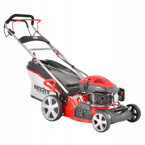 Petrol lawn mower - Hecht petrol lawn mower with basket, 139 cm³ capacity. Basket 65 l, cutting width 46 cm