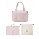  Bag and Organizer for Mothers + Changing Table + Cover Pink Hylat Baby