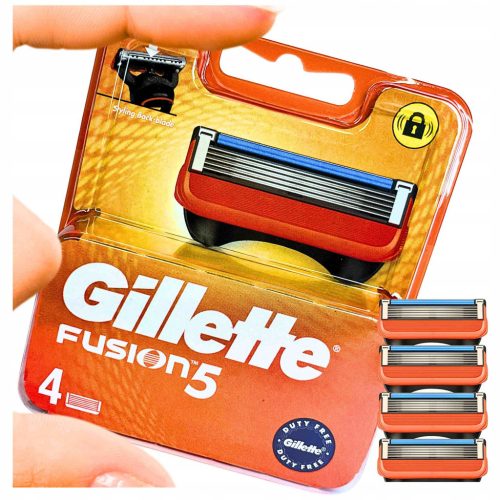  GILLETTE FUSION 5 REPLACEMENT BLADES 4PCS LF38