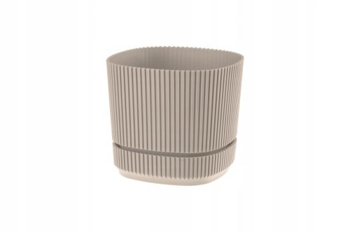  Galicja Pera 4 flowerpot 20.5x20.5x18.5 cm beige