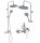  Invena Malta surface-mounted shower set