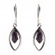  BEAUTIFUL SILVER EARRINGS CAIRO NIGHT