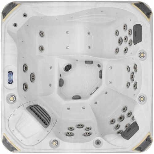 Whirlpool, Garden Whirlpool Rigid square hydromassage pool Mazur, 1750 l